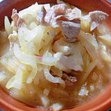 豆腐と豚肉の野菜チゲ